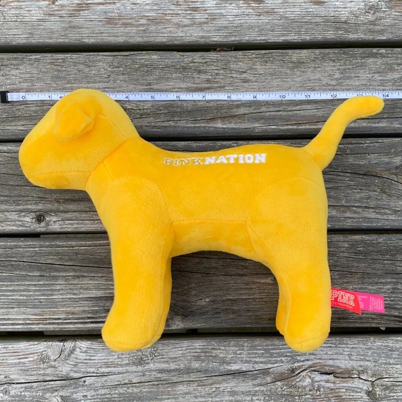 Victoria’s Secret PINK Yellow Plush Cozy Dog - Picture 10 of 15